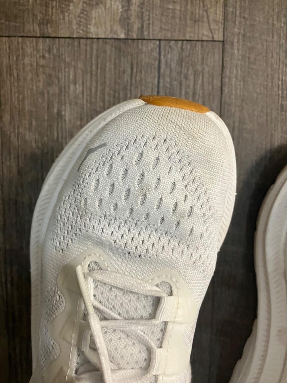 Women’s HOKAS Kawana White Sneakers Size 6/6.5B - Picture 5 of 10